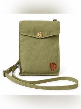 Fjällräven Pocket 24221 G-1000 Olive Green Crossbody Travel Bag